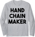 Hand Chain Maker Long Sleeve Apparel | Premium Quality | Must-Have Style