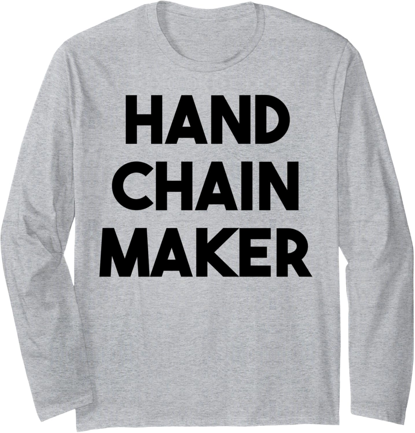 Hand Chain Maker Long Sleeve Apparel | Premium Quality | Must-Have Style