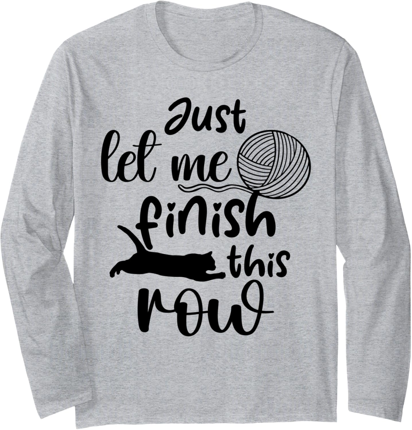 Knitting Crochet Crocheting Cat Kitten Yarn Mom Woman Girl Long Sleeve Yarn Supply | Trending 2025 | Customer Favorite