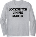 Lockstitch Lining Maker Long Sleeve Apparel | Best Seller Pick | Comfort Daily Wear