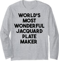 World's Most Wonderful Jacquard Plate Maker Long Sleeve Apparel | Premium Quality | Comfort Daily Wear