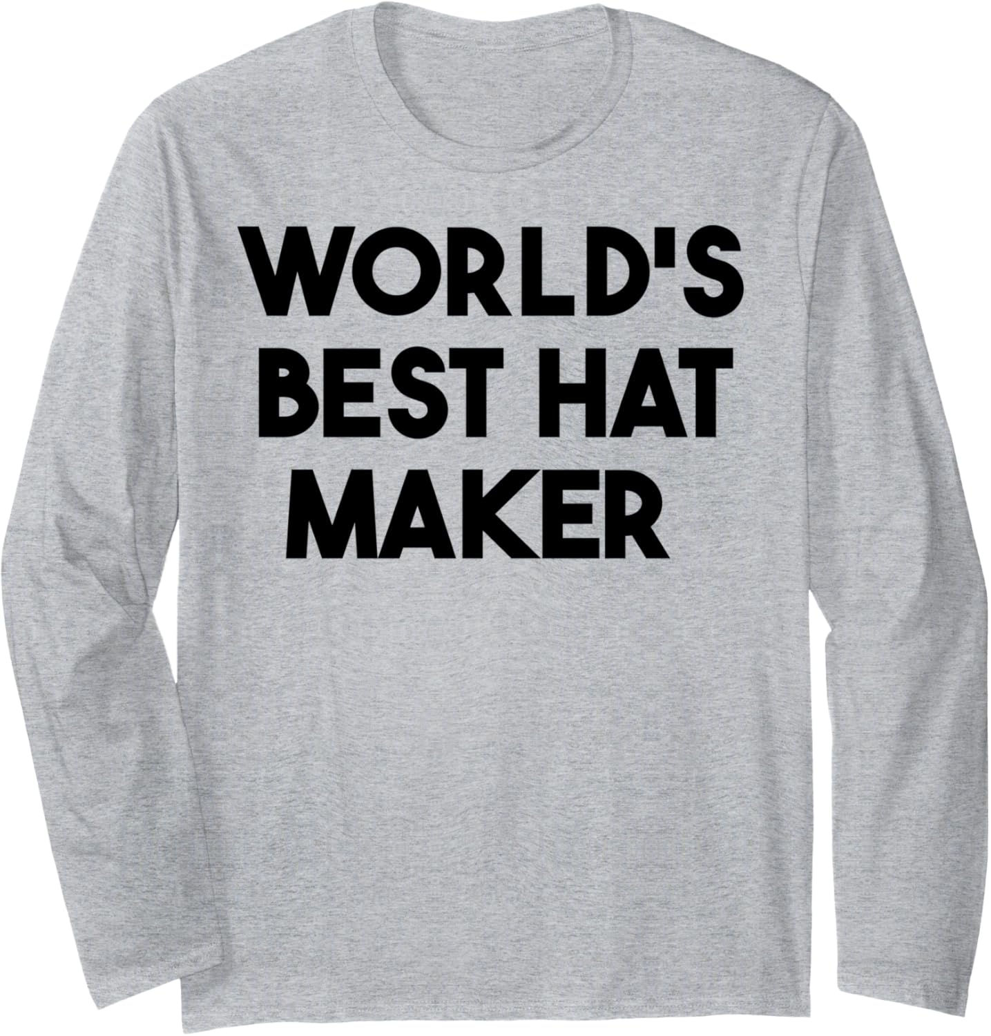 World's Best Hat Maker Long Sleeve Apparel | US Viral Style | Comfort Daily Wear