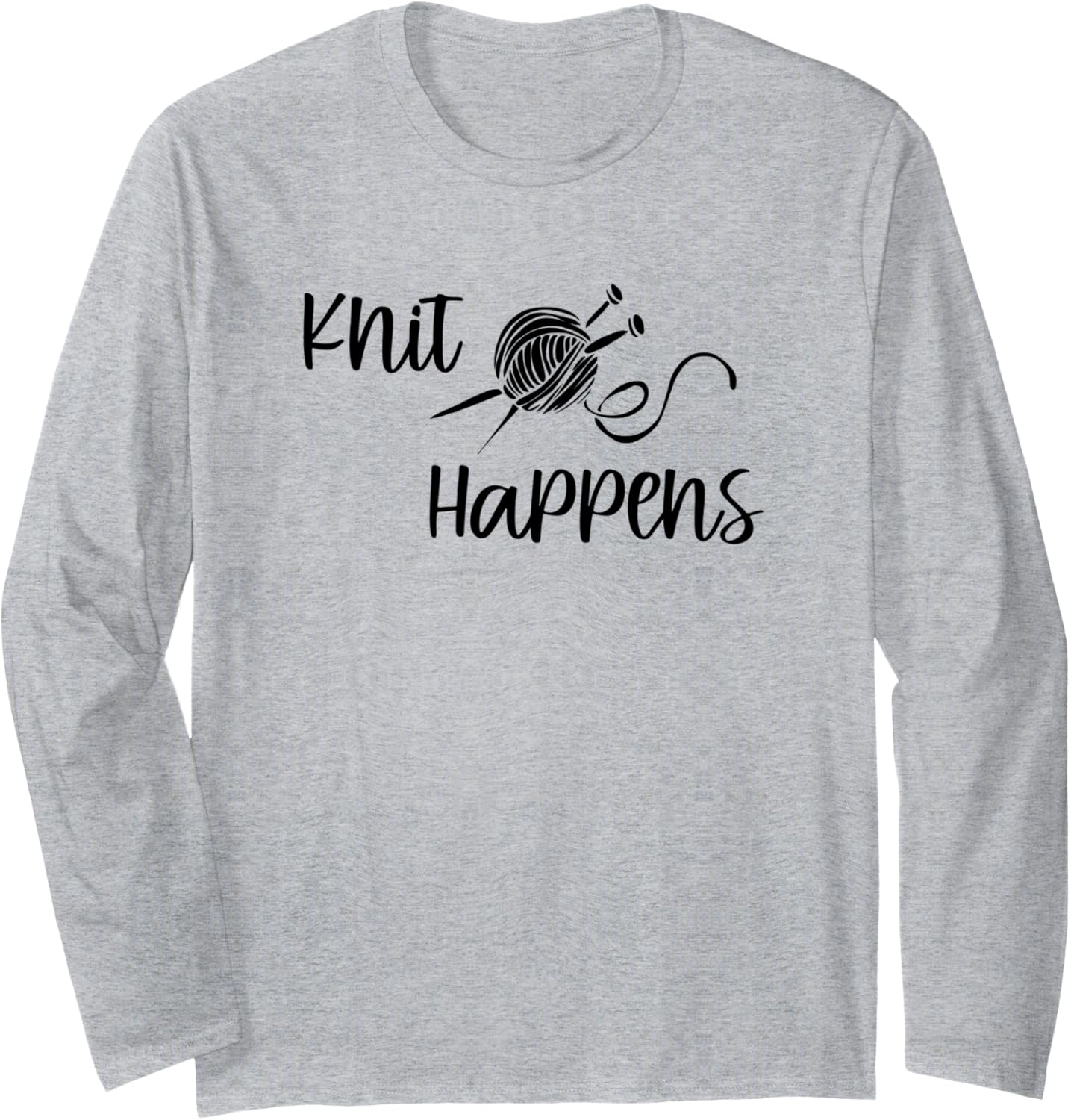 Knitting Crochet Yarn Knit Happens Long Sleeve Yarn Supply | Viral US Pick | Perfect for Crafters