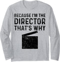 Director Film Movie Maker Clapper Board Long Sleeve Apparel | High Search Volume | Aesthetic Fit