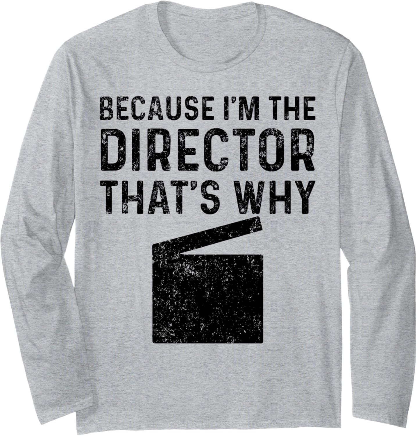 Director Film Movie Maker Clapper Board Long Sleeve Apparel | High Search Volume | Aesthetic Fit