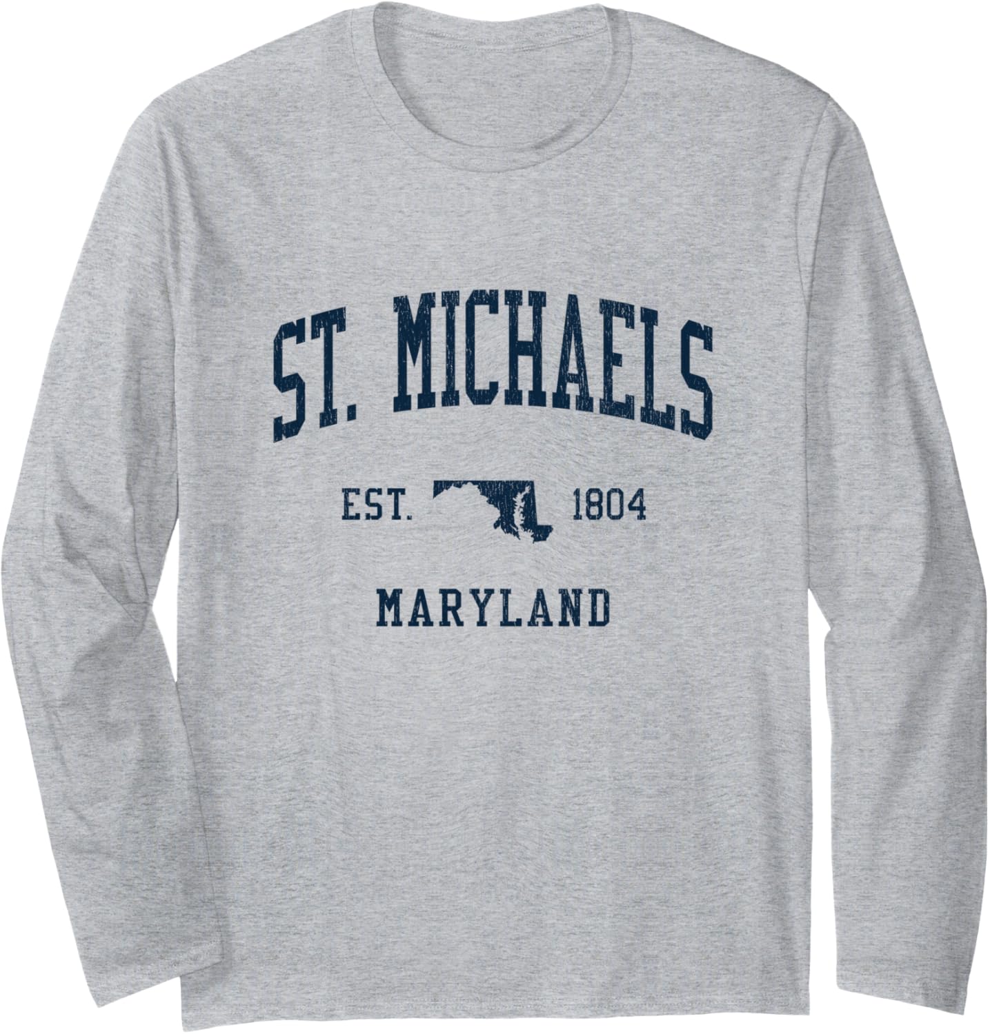 St. Michaels MD Vintage Athletic Sports JSN1 Long Sleeve Apparel | Trending 2025