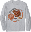 Knitting Nerd It Isn't Hoarding If It's Yarn Crochet Lover Long Sleeve Yarn Supply | Viral US Pick | Customer Favorite