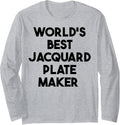 World's Best Jacquard Plate Maker Long Sleeve Apparel | High Search Volume | Aesthetic Fit