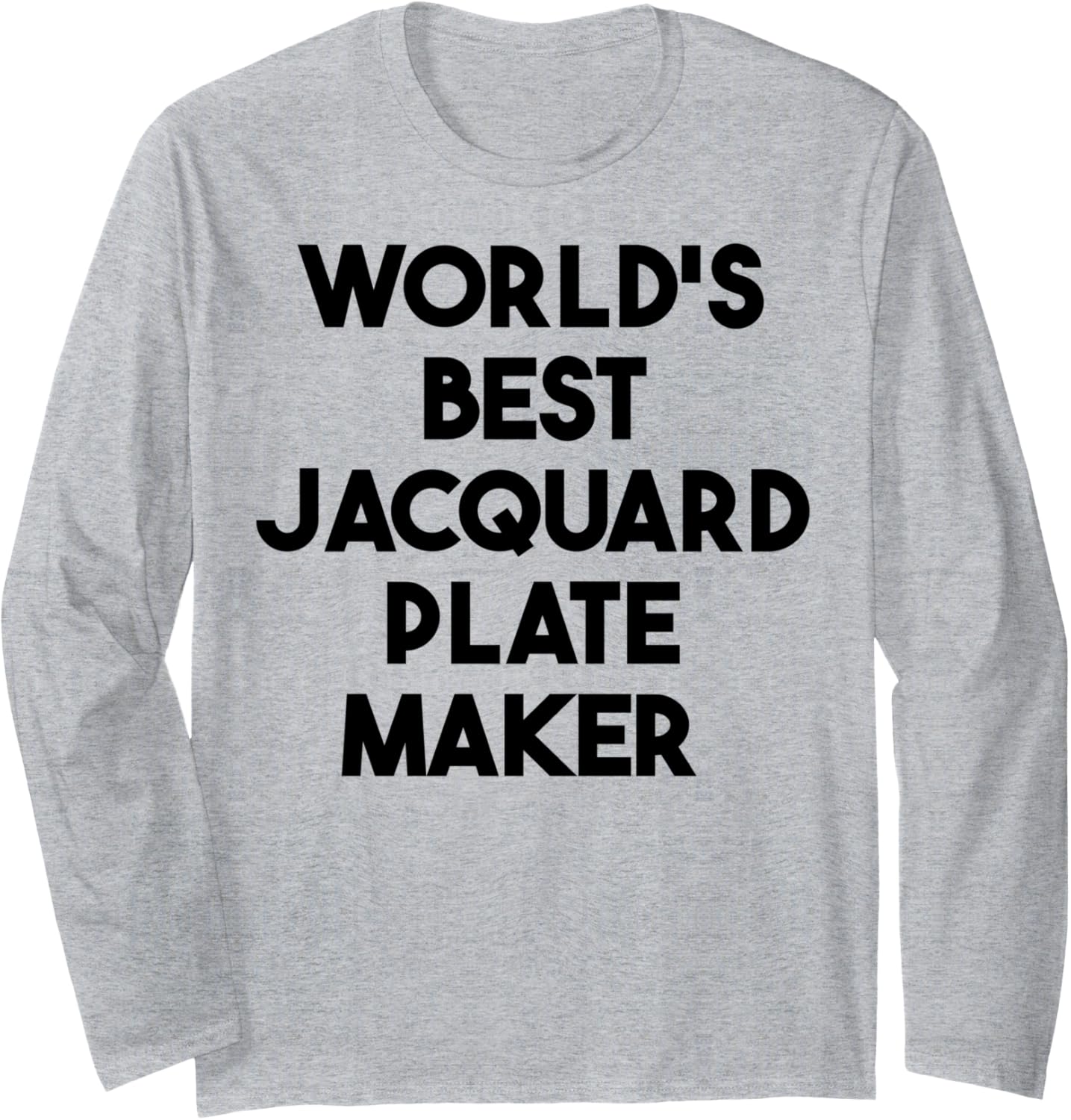 World's Best Jacquard Plate Maker Long Sleeve Apparel | High Search Volume | Aesthetic Fit