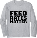 Feed Rates Matter Funny CNC Makers Long Sleeve Apparel | Trending 2025 | Comfort Daily Wear