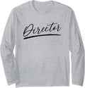 Director Filmmaker Movies Film Director Movie Maker Long Sleeve Apparel | Best Seller Pick | Aesthetic Fit