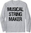 Musical String Maker Long Sleeve Apparel | High Search Volume | Must-Have Style