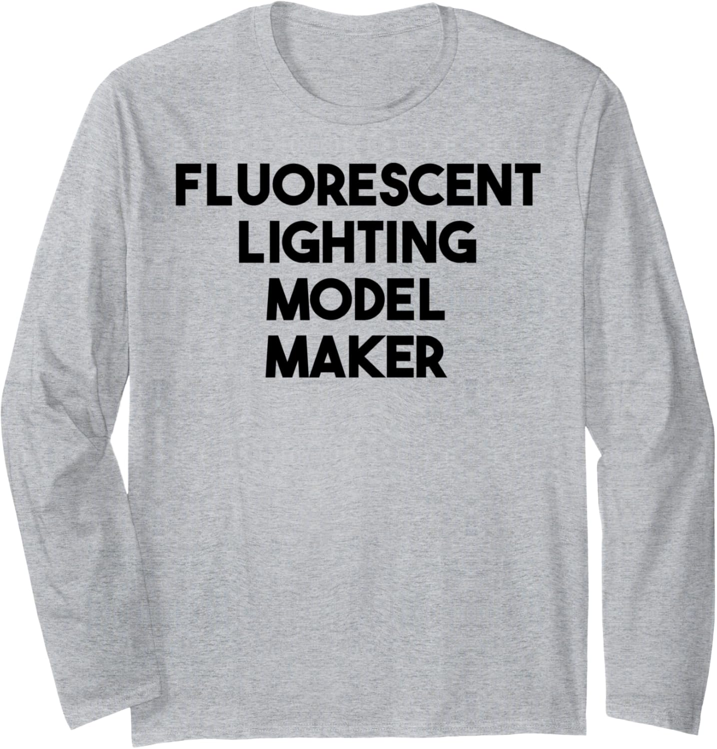 Fluorescent Lighting Model Maker Long Sleeve Apparel | Premium Quality | Aesthetic Fit