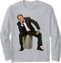 Jerry Springer Talk Show Legend By Michael Grecco Long Sleeve Apparel | Trending 2025