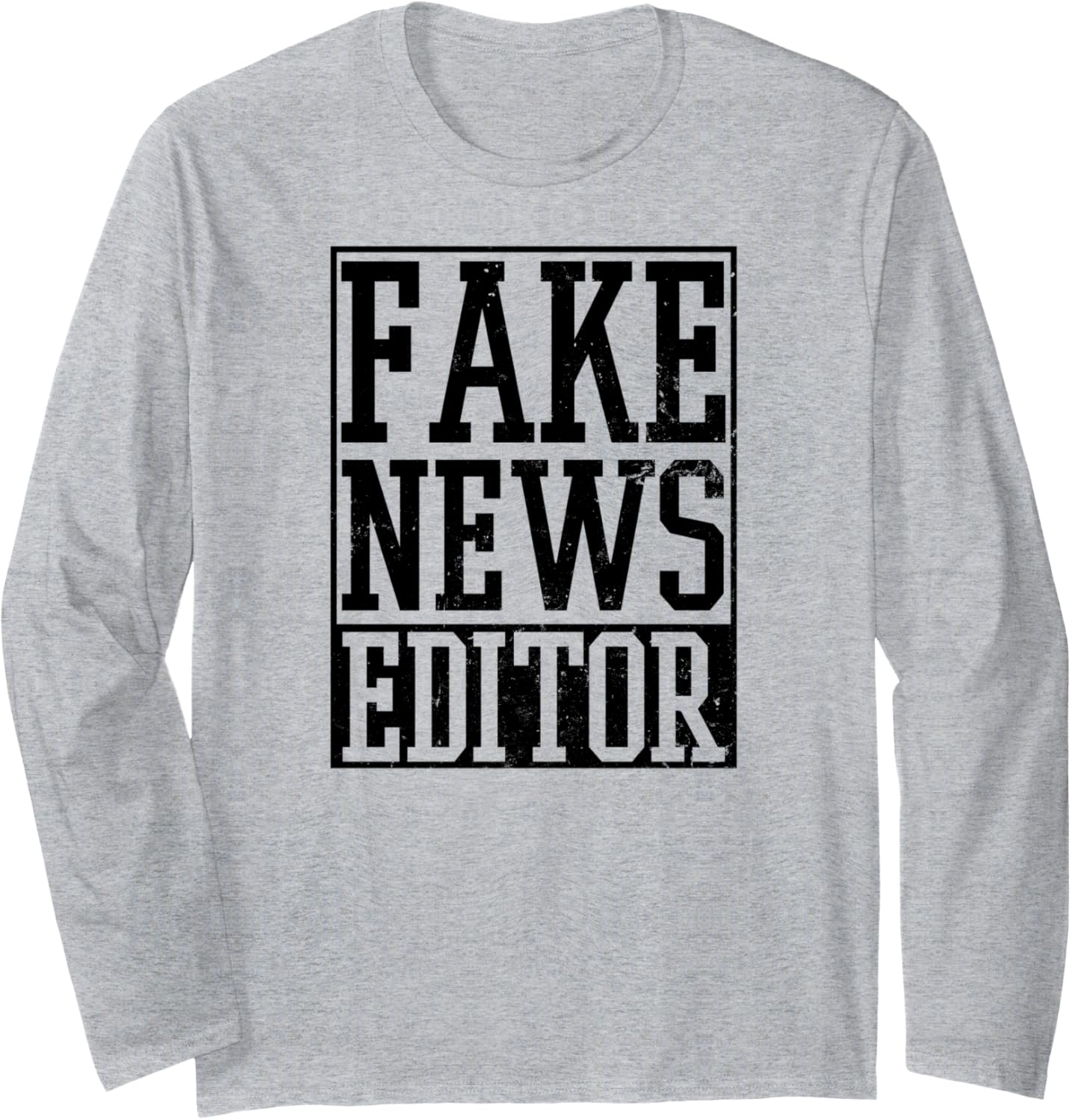 Fake News Editor Design Filmmaker Long Sleeve Apparel | Best Seller Pick | Aesthetic Fit