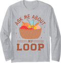 Crochet Lover Funny Yarn Hook Crocheting Long Sleeve Yarn Supply | Top Rated | Best Seller Choice
