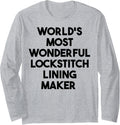 World's Most Wonderful Lockstitch Lining Maker Long Sleeve Apparel | Best Seller Pick | Aesthetic Fit