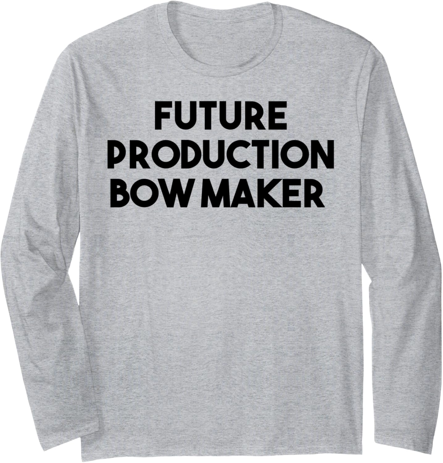 Future Production Bow Maker Long Sleeve Apparel | Trending 2025 | Aesthetic Fit