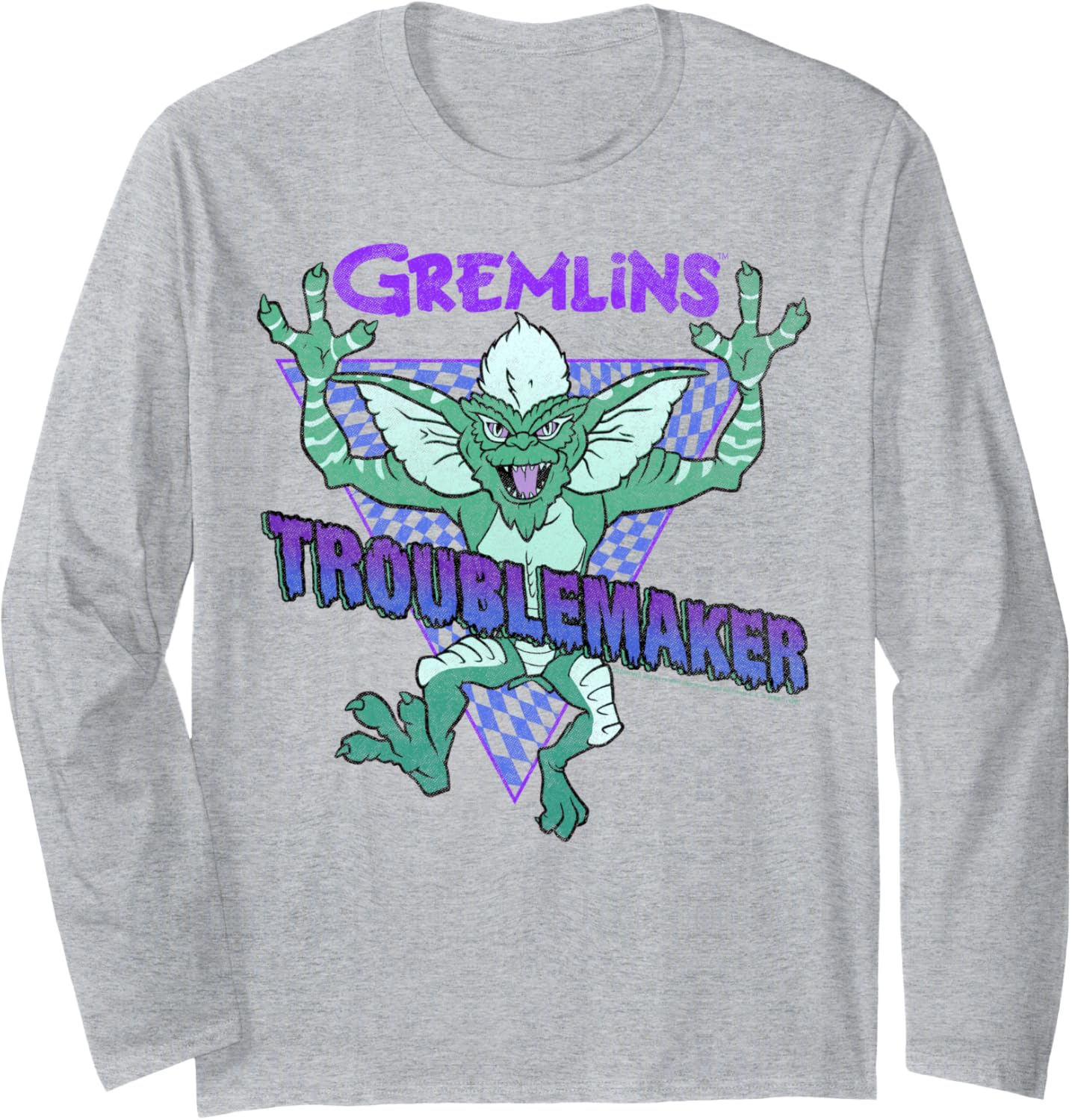 Gremlins Stripe Troublemaker Portrait Long Sleeve Apparel | Best Seller Pick | Perfect Gift Idea
