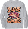 Mexican Bread Conchas Pan De Dulce Pastry Chef Bread Maker Long Sleeve Apparel | US Viral Style | Must-Have Style