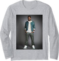 Kanye West Rap Artist by Michael Grecco Long Sleeve Apparel | Everyday Casual Wear