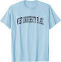 West University Place Texas TX Vintage Sports Design Navy De Apparel | Trending 2025 | Daily Wear Essential