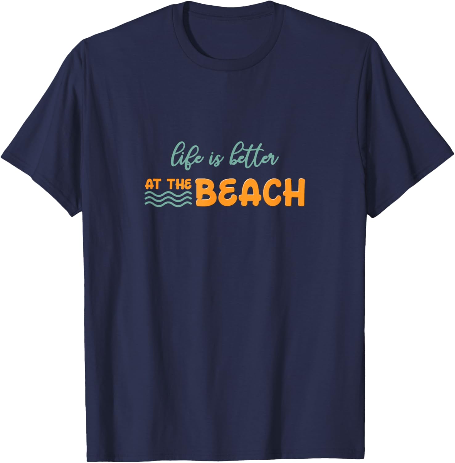 Life is better at the beach T-Shirt for Men Women Girls Kids T-Shirt | Premium Quality | Aesthetic Casual Look