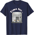 Time for espresso t-shirt for coffeemaker machine lovers T-Shirt | Trending 2025 | Comfort Daily Wear