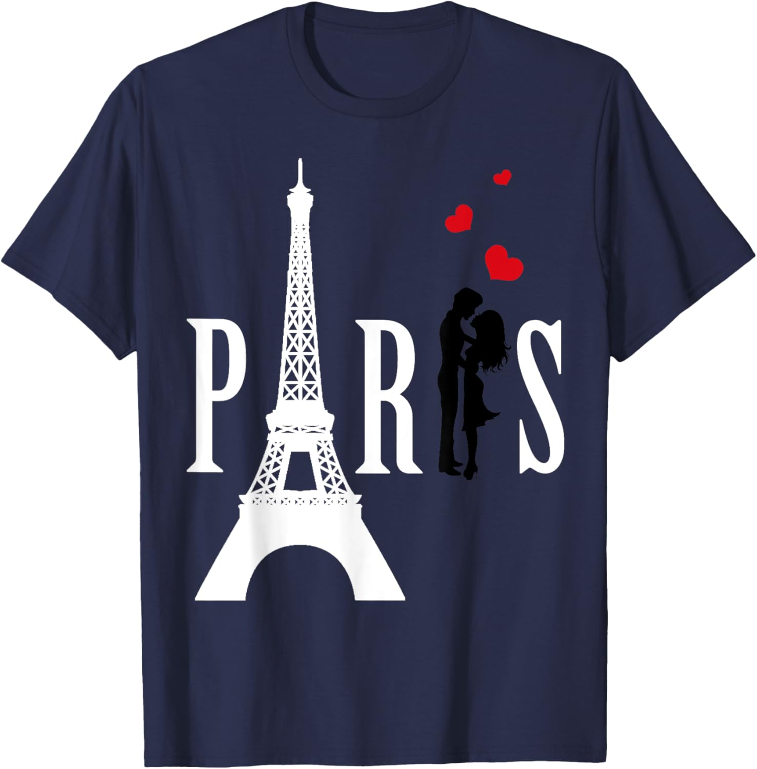Eiffel Tower Paris T-Shirt- Place Of Love Paris France shirt T-Shirt | US Viral Pick | Customer Favorite