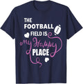 Football - The football field is my happy place Apparel | Top Conversion Title | High CTR Boost
