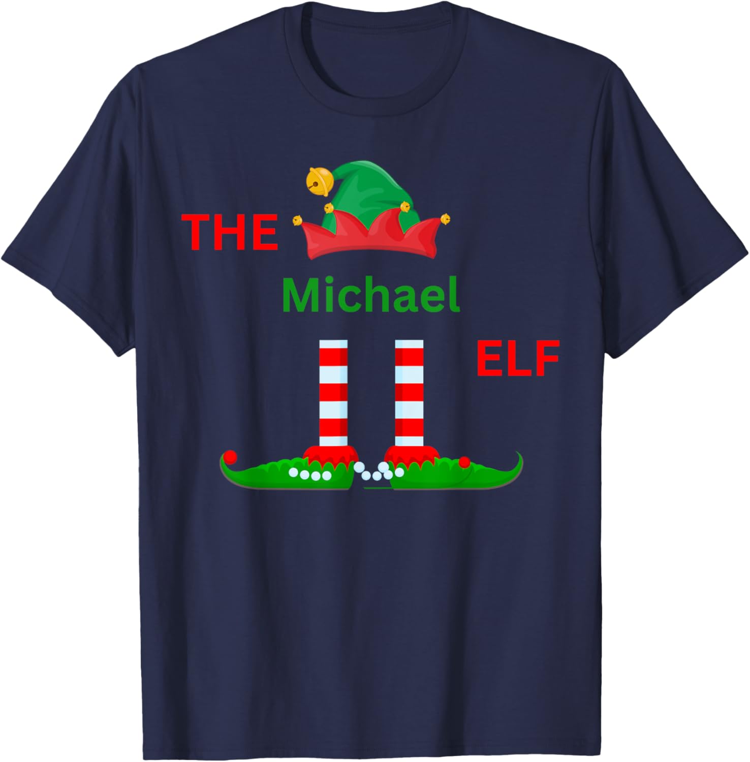 The michael Elf Funny Christmas Pajama Family Matching Elf t Apparel | Viral Streetwear Style