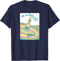 Dr. Seuss Oh the Places You'll Go Book Cover T-shirt T-Shirt | High Search Volume | Customer Favorite