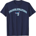 Disney Lilo & Stitch Troublemakers u201CS u201D Collegiate Team Sport Apparel | High Search Volume | Comfort Daily Wear