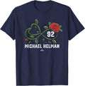 Infinite Heart Rose Thorns Michael Helman Minnesota Baseball Apparel | US Best Seller