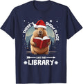 Librarian Capybara There's Snow Place Like The Library Apparel | Bestseller Style | Customer Favorite