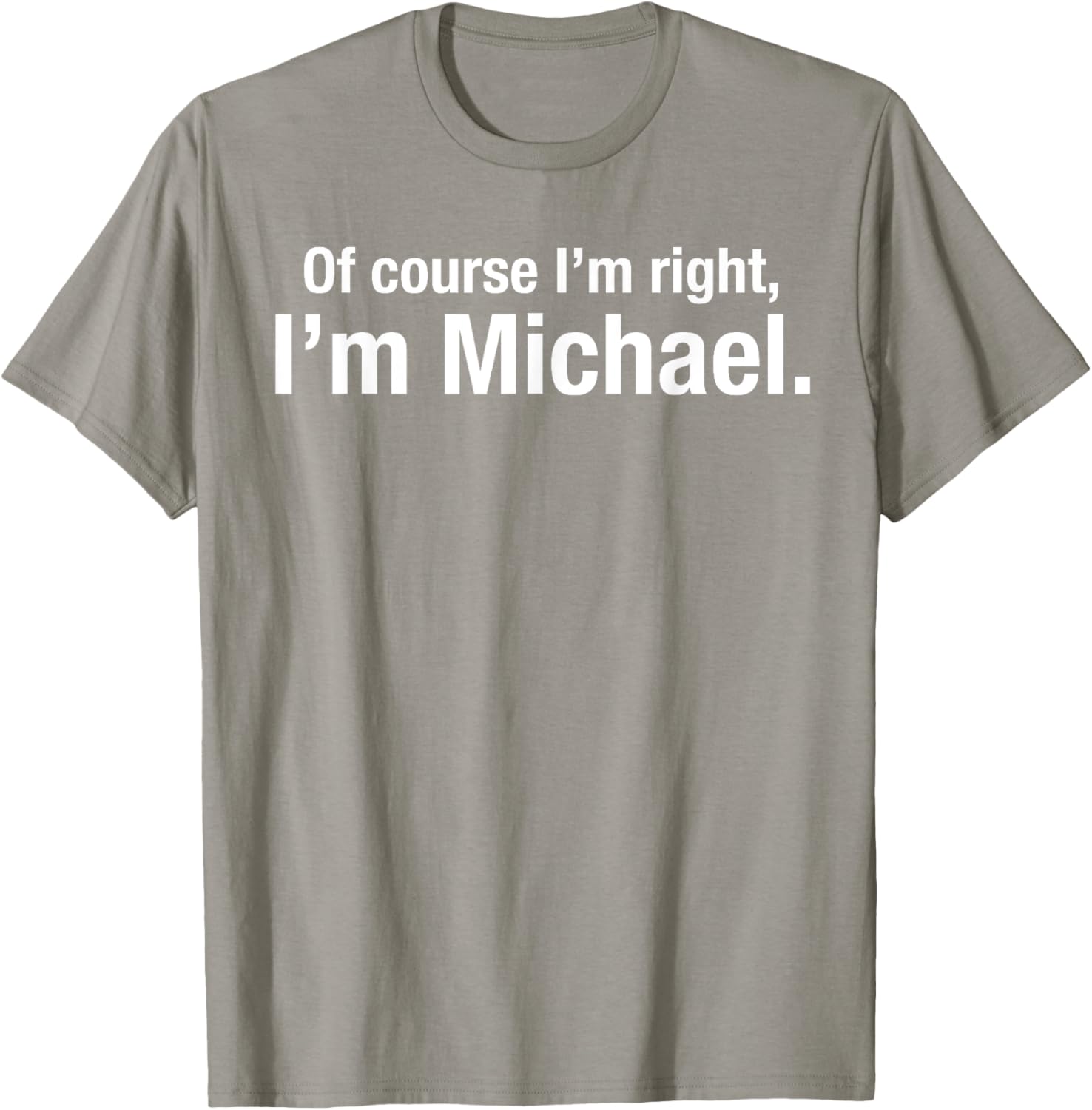 Gift for men named Mike Of course im right im Michael Apparel | Viral Streetwear Style