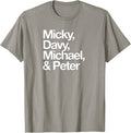 Famous First Names Micky, Davy, Michael, & Peter Apparel | Trending 2025