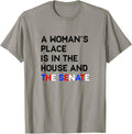 A Woman's Place Is In The House And The Senate Apparel | Trending 2025 | Daily Wear Essential