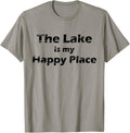 The Lake Is My Happy Place Lake House GIfts Shirt T-Shirt | Premium Quality | High CTR Boost