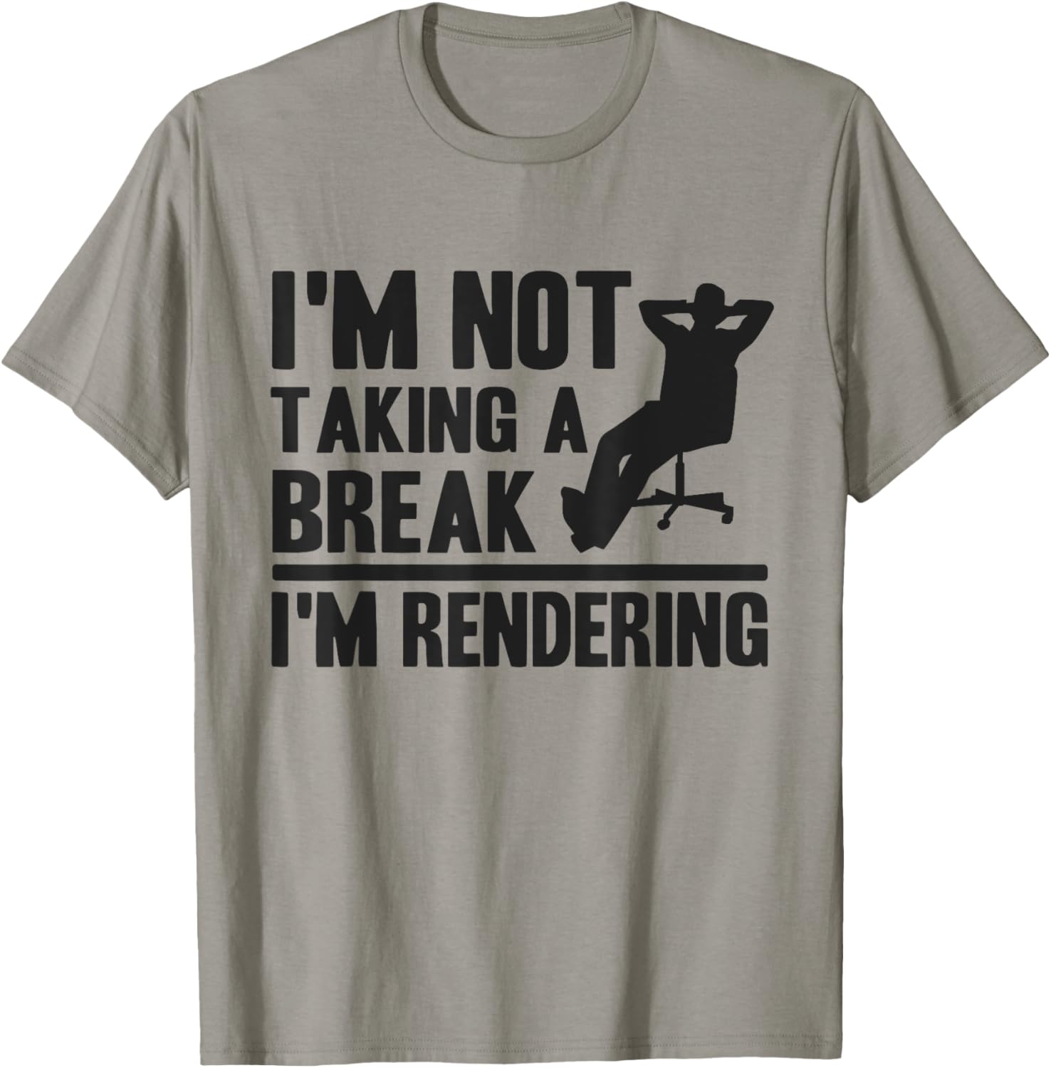I'm Not Taking A Break I'm Rendering Movie Funny Filmmaker Apparel | US Viral Style | Comfort Daily Wear
