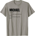 Michael Name Personalized First Name Apparel | Premium Quality