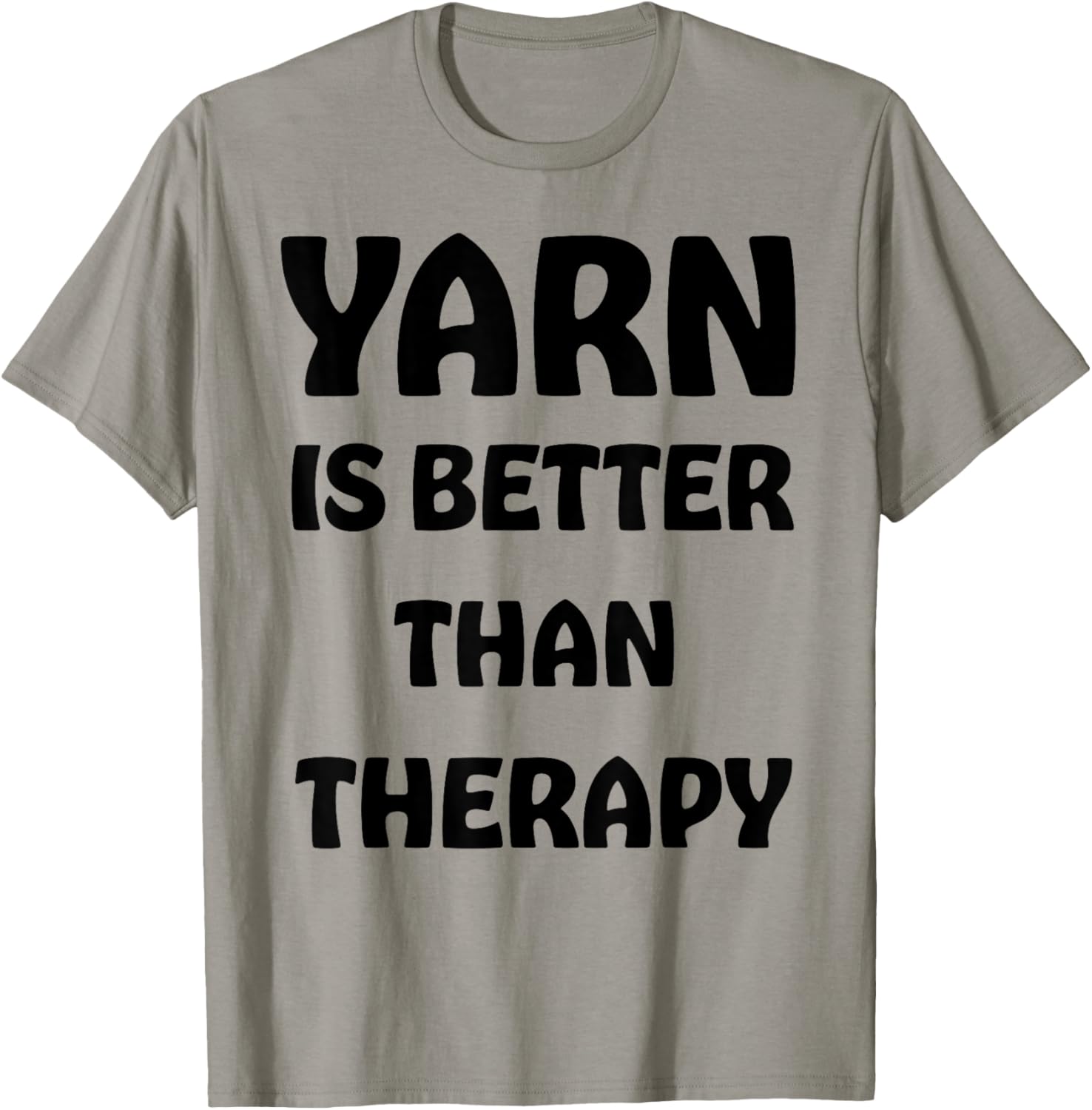 Funny Knitter Knitting Sewing Yarn Is Better Than Therapy Yarn Supply | Trending 2025 | Perfect for Crafters