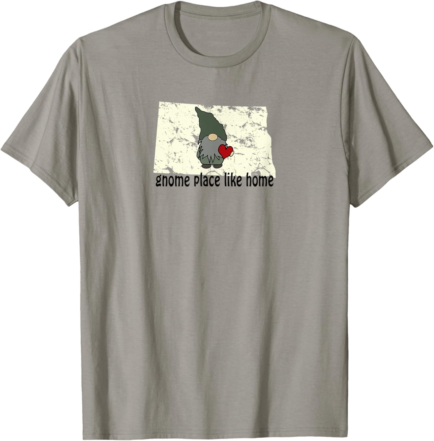 Gnome Place Like Home North Dakota Apparel | Google Shopping Optimized | Perfect Gift Choice