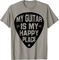 My Guitar Is My Happy Place Graphic T-shirt for Men T-Shirt | High Search Volume | High CTR Boost