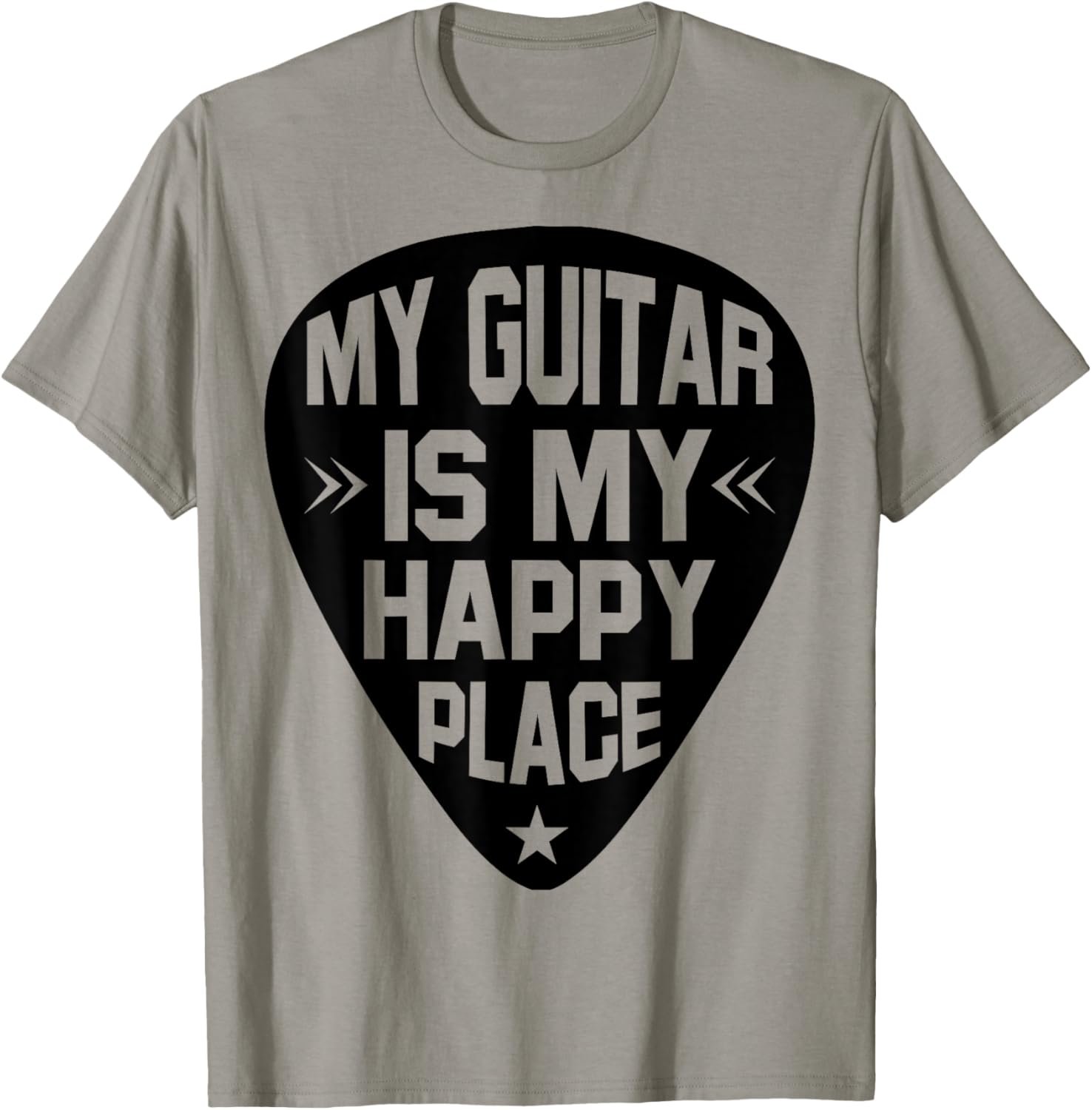 My Guitar Is My Happy Place Graphic T-shirt for Men T-Shirt | High Search Volume | High CTR Boost