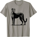 Cheetah Dad Mom Lover Monochromatic Cheetah Apparel Trending US Hot Right Now