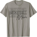 Basketball Mom Leopard Print Cheetah Proud Mother Mom Apparel Viral TikTok Find Gift Ready
