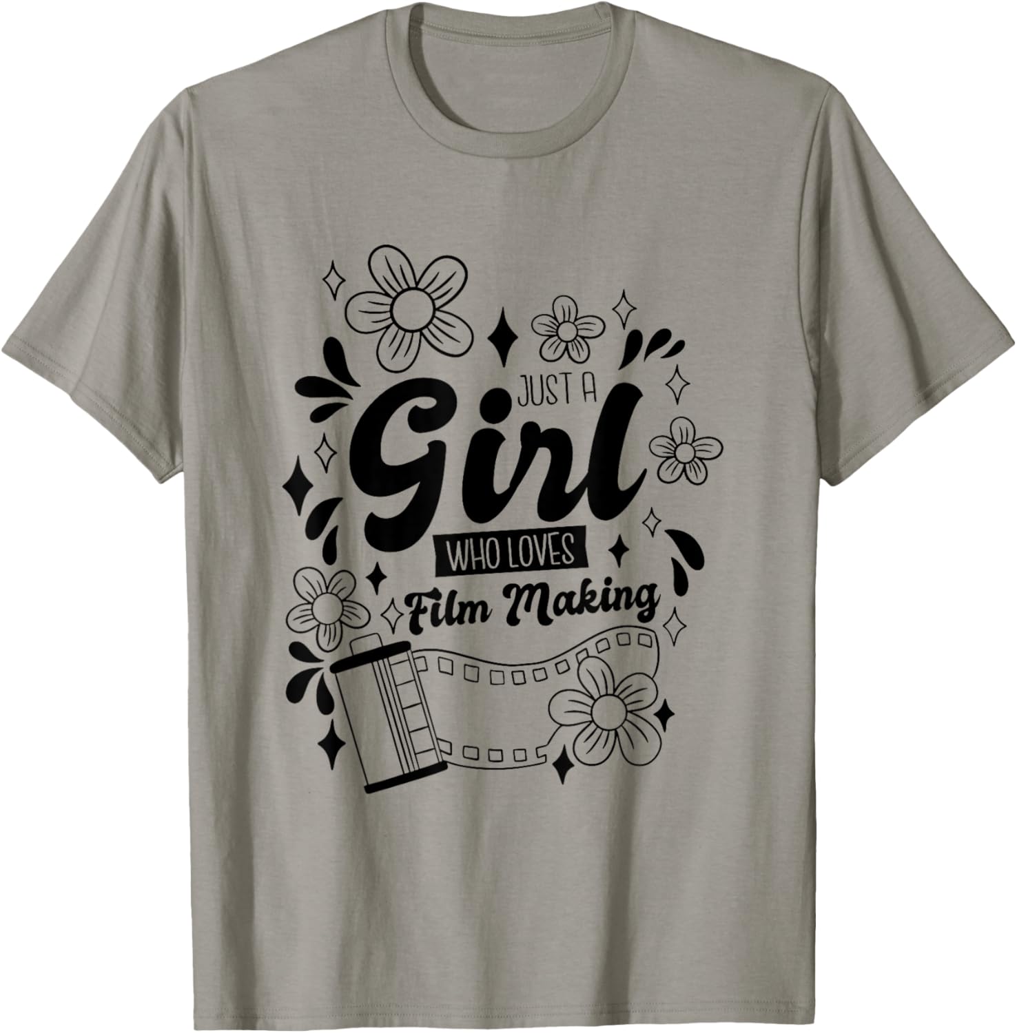 Just A Girl Who Loves Film Making, Film Making Filmmaker Apparel | Premium Quality | Comfort Daily Wear