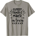 Cutest Troublemaker In Town Apparel | Best Seller Pick | Comfort Daily Wear