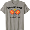 Meadows Place Pickleball Club Pickle Ball Team Retro Apparel | Bestseller Style | Aesthetic Casual Look